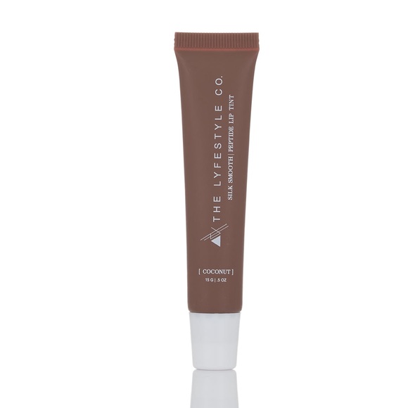 PEPTIDE LIP TINT {COCONUT} LYFESTYLE HYDRATE GLOW BALM FULL PLUMP GLOSSY PLUMP - Picture 1 of 3